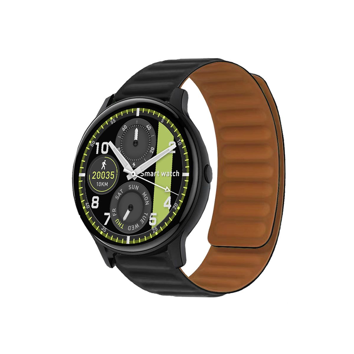Smart Watch With Magnetic Belt