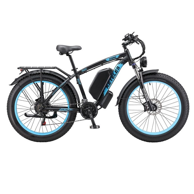 K800 Fat E-Bike – 1000W Motor, Fat Tires, All-Terrain Electric Bicycle