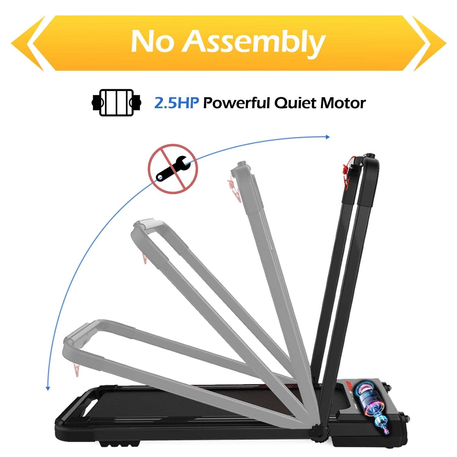 2 in 1 Under Desk Treadmill