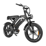 WHOSU 1500W Electric Bike – 48V 18Ah, 20" Fat Tire, 30MPH Speed, 68 Mile Range, Retro Design