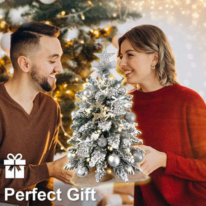 22in Tabletop Christmas Tree with Lights