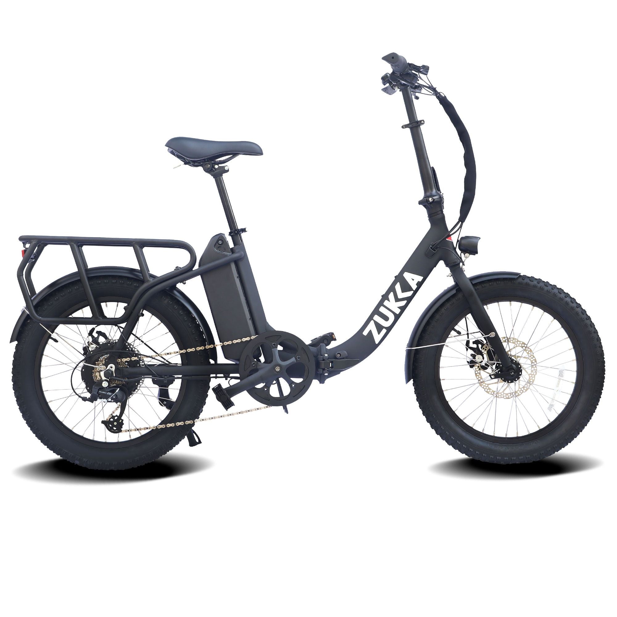 Electric Bike for Adults – 500W Motor, 25MPH Speed, 48V 10AH Battery, 20" Fat Tire, 7-Speed Foldable