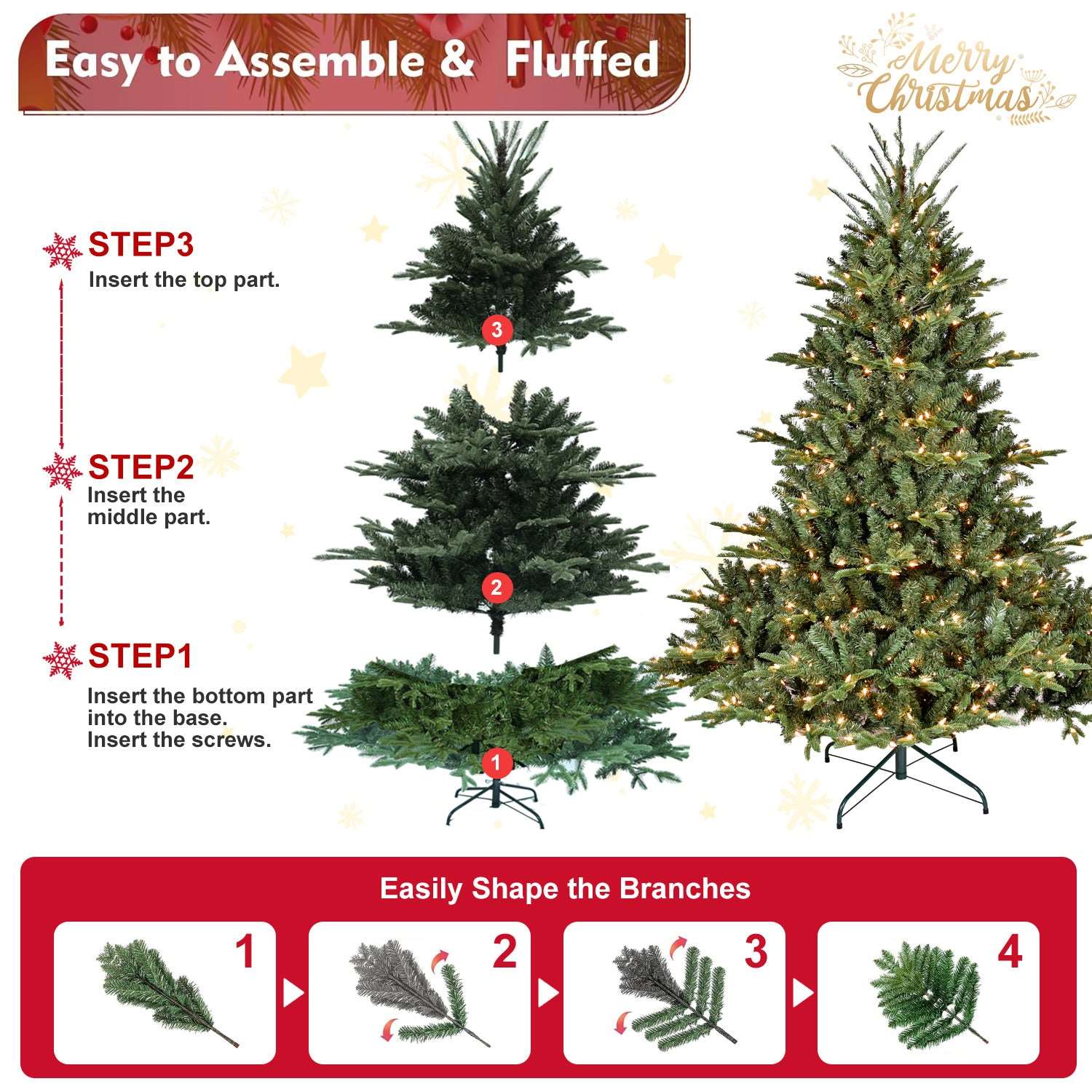 7.5FT Christmas Tree Simulate