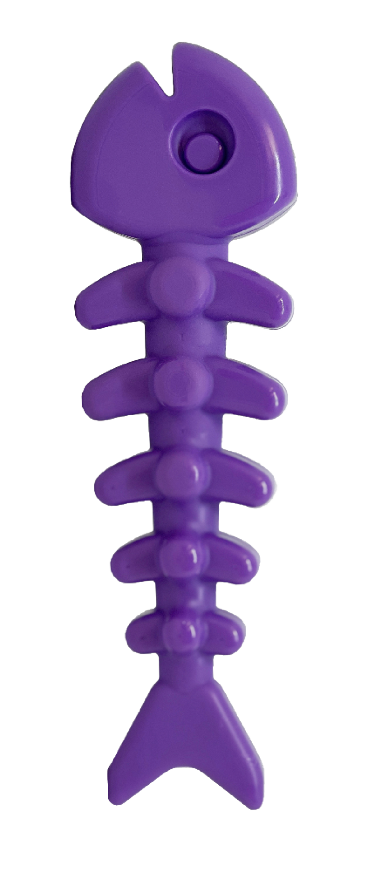 Fish Bone Nylon Dog Toy for Aggressive Chewers